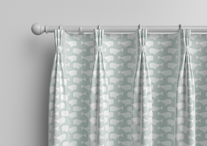 Whaling Around, Moss Green - Made to Measure Curtains - Image 11